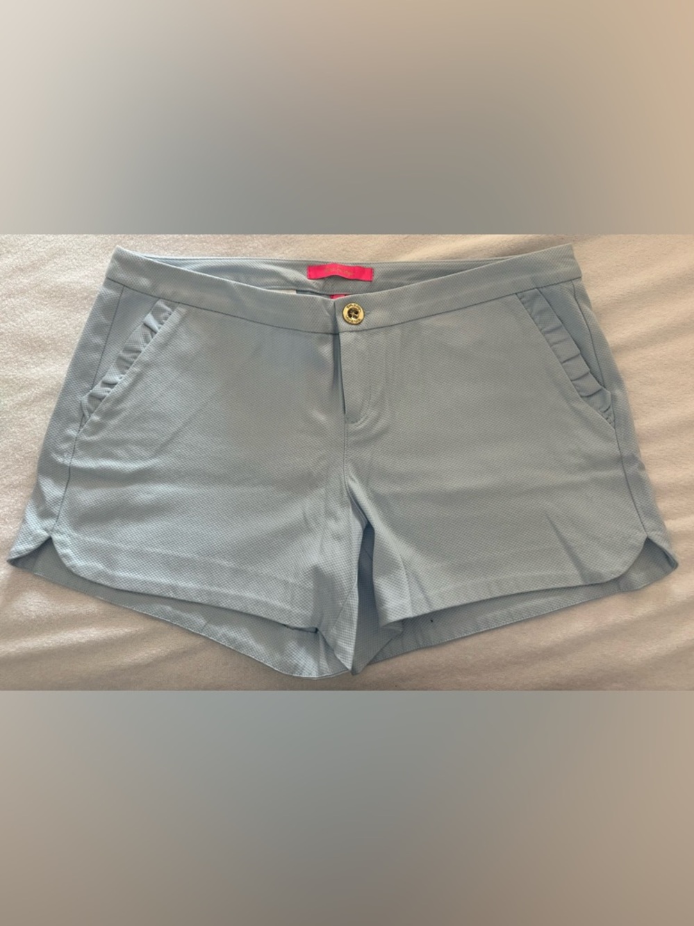 Lilly Pulitzer Light Blue Tailored Women's Shorts